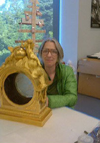 Clock conservation for the Legion of Honor Clock conservation for clock from the salon dore from the Hotel de la Tremoille: Legion of Honor