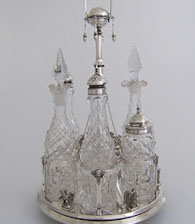 Rare Vanderslice Cruet Set restored by Ruth Rhoten